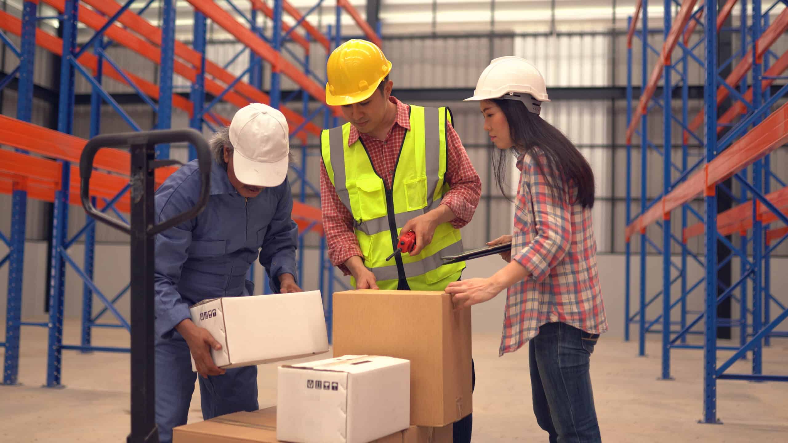 Efficient warehouse automation in action