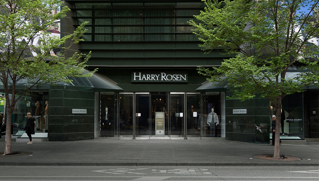 harry rosen storefront